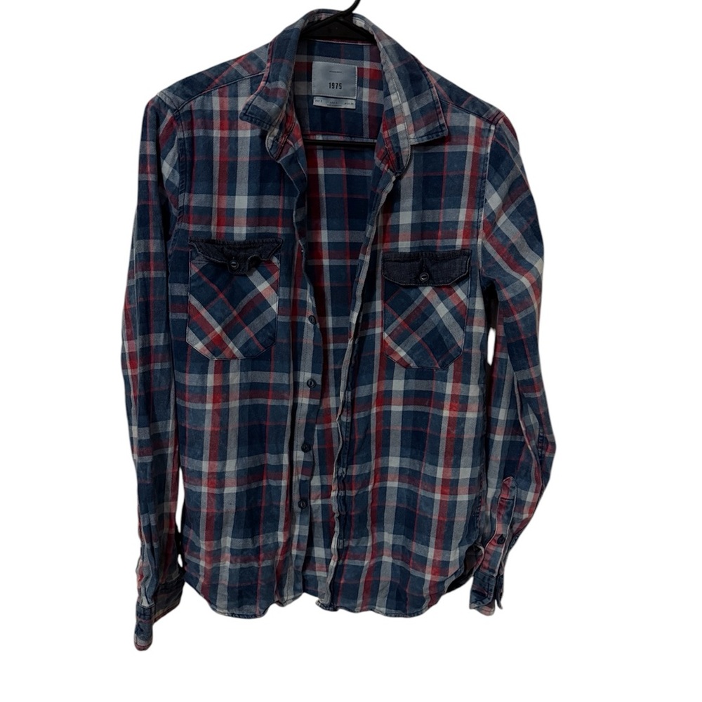 Zara Mens plaid button down